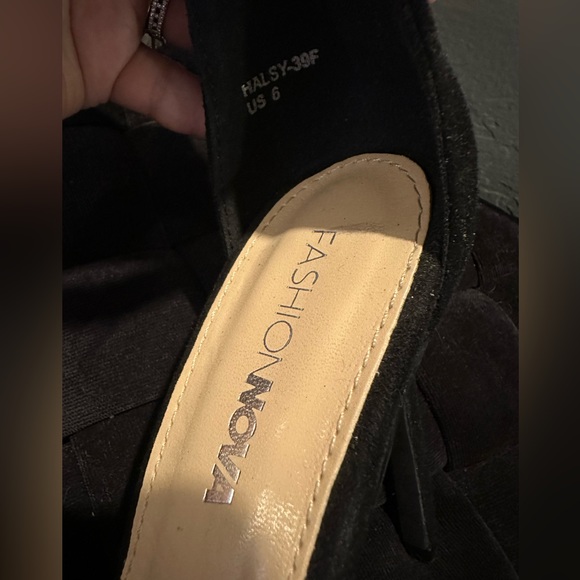 Fashion Nova Ankle Tie Heel - Picture 6 of 8